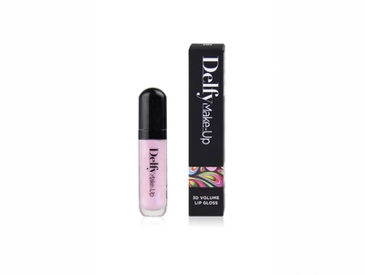 Блиск для губ для надання об'єму Delfy Professional 3D Volume Lip Gloss Сакура 7 мл (5060465711090)