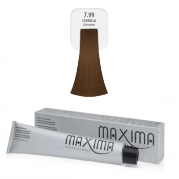 Професійна крем-фарба для волосся Maxima Professional Hair color professional coloring cream 7,99-кориця 100 мл