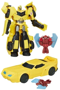 Трансформеры Роботы под прикрытием Бамблби Transformers Robots in Disguise Power Surge Bumblebee Hasbro