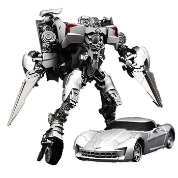 Трансформеры Делюкс Сайдсвайп Transformers BMB LS-08 CORVETTE ASSASSIN Masterpiece Sideswipe 16 см