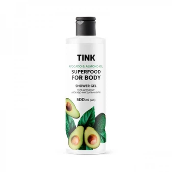 Гель для душа Tink Shower Gel Авокадо-Миндальное масло 500 мл (4823109406490)