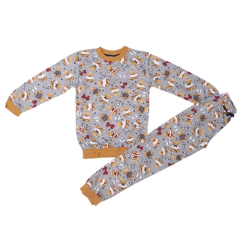 Пижама для мальчика Mini kids 151022 128 см Бежевый