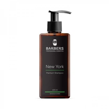 Шампунь для чоловіків Barbers New York Premium Shampoo тонізуючий 400 мл (4823109403086)