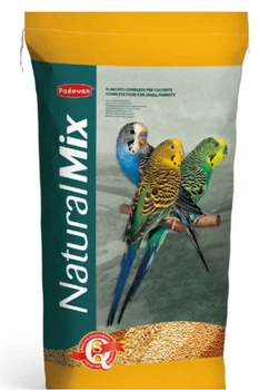 Корм для хвилястих папуг Padovan NatMix cocorite 20 кг (8001254007571)