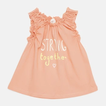 Дитяча майка для дівчинки H&M 0932446 001 80 см Персикова (2000215058375)