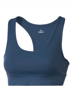 Спортивный топ борцовка для женщины Crivit LYCRA® 401080 S темно-синий