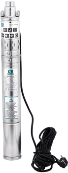 Насос глибинний шнековий Pumpman 3QGD2-125-0.55 Hmax 125 м Qmax 1.8 куб.м 550 Вт (CV029776)