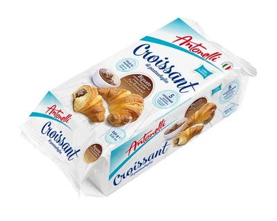 Круасаны Antonelli с шоколадным кремом и сливочно-молочной начинкой, 225 г