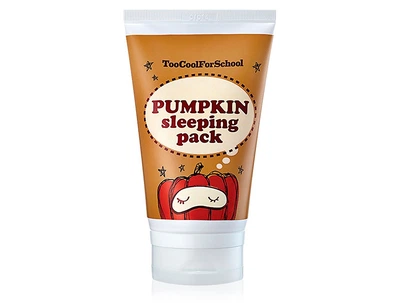 Нічна маска для обличчя з гарбузовим екстрактом Too Cool For School Pumpkin Sleeping Pack, 100мл (8809297210954)