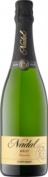 Вино ігристе Nadal Corpinnat Nadal Brut Reserva біле брют 0.75 л 12% (8424554582003)