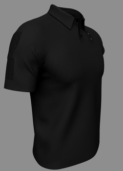 Тактическая футболка поло GorLin 48 Черный (Т-42)