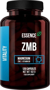 Цинк Магній Вітамін B6 Essence ZMB 120 капсул (5902811814096)