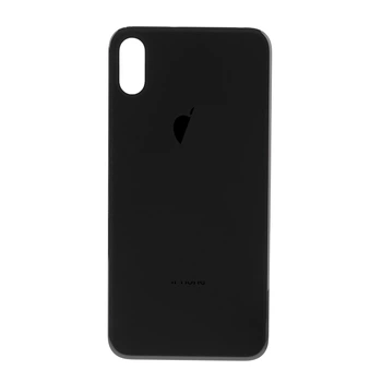 Задняя крышка iPhone X, большой вырез под камеру, Black