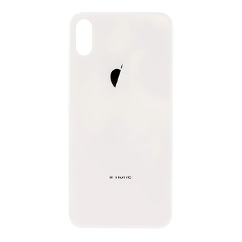 Задняя крышка iPhone X, большой вырез под камеру, White