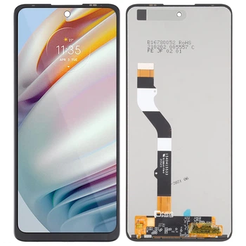 Дисплей для Motorola XT2135 Moto G60, з тачскріном, Black, Service Pack