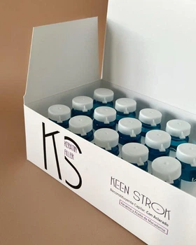 Кератиновий філер з олією макадамії Keen Strok KERATIN FILLER — HAIR TONIC 15*15 мл