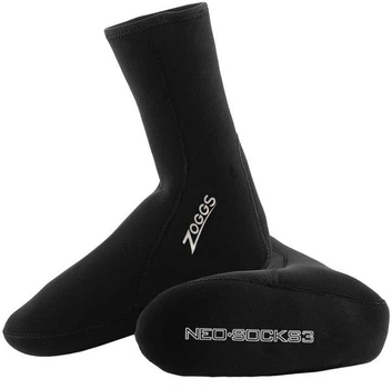 Шкарпетки для триатлону неопренові Zoggs Neo Socks 3 mm чорні, 39/40, (464047.BK.S)