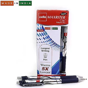 Ручка Original автомат "Maxriter Clic" синя 0,7мм 2 шт. в упак Cello (MaxrClicBL)