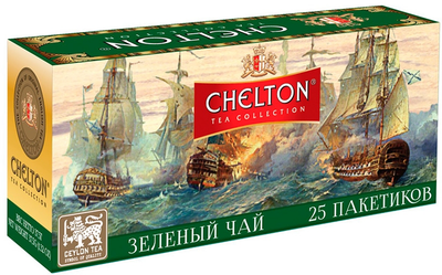 Чай зелений Chelton English Green Tea 37.5 г (4792055021043)