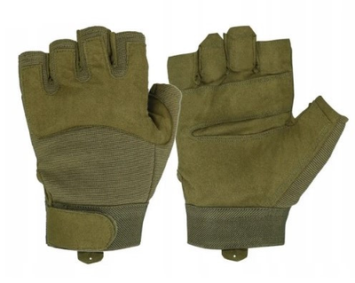 Тактические перчатки без пальцев Mil-Tec Army Fingerless Gloves 12538501 размер М