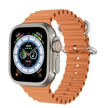 Умные Смарт Часы HK8 Pro Max ULTRA AMOLED 49 mm с поддержкой украинского языка Orange