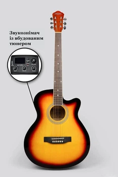Гитара электроакустическая Caravan Music HS-4010 EQ SB