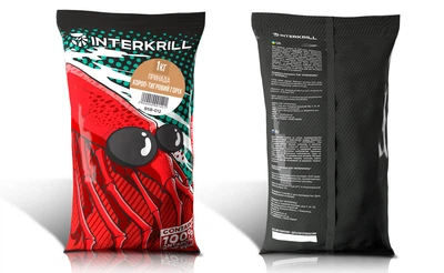 Прикормка с крилевой мукой INTERKRILL 1кг Карп-Тигровый орех