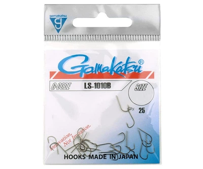 Крючок GAMAKATSU LS-1010B №10 25шт,30546