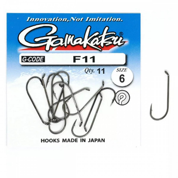 Крючок GAMAKATSU F11 N/L №10, 12шт,27231