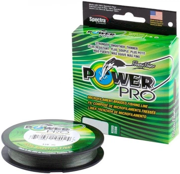 Шнур Power Pro (Moss Green) 135m 0.08mm 9lb/4.0kg,2266.78.24