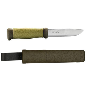 Нож Morakniv Outdoor 2000, stainless steel к:зеленый,2305.00.58