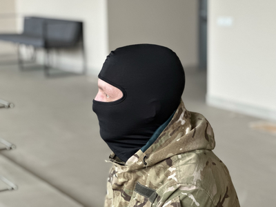 Тактична балаклава маска підшоломник Tactic військова балаклава Чорна (balaclava-black)