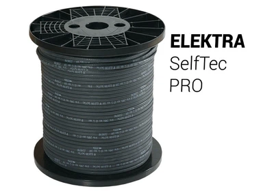 Саморегулюючий нагрівальний кабель ELEKTRA SelfTec PRO20 20Вт для обігріву труб /баків / для обігріву жолобів і водостоків