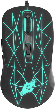 Мышь игровая проводная ERGO NL-760 RGB подсветка Black
