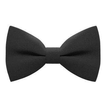 Метелик Bow Tie House чорний габардин 07527