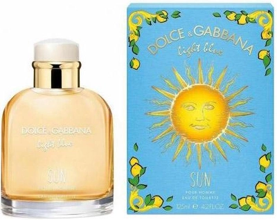 Туалетна вода для чоловіків Dolce&Gabbana Light Blue Sun Pour Homme 125 мл (3423478516854)