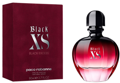 Парфумована вода для жінок Paco Rabanne Black Xs For Her Eau De Parfum 80 мл (3349668555062)