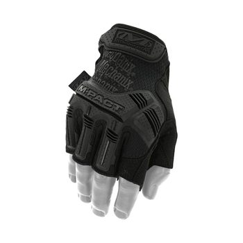Военные штурмовые перчатки без пальцев Mechanix M-Pact Fingerless Черный XL (Kali)
