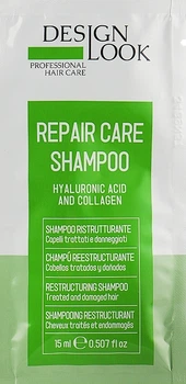 Шампунь для пошкодженого волосся - Design Look Restructuring Shampoo (пробник) 15ml (15ml) (948589-1207252-2)