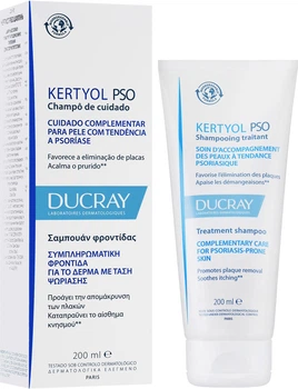 Восстанавливающий шампунь для волос - Ducray Kertyol P.S.O. Rebalancing Treatment Shampoo 200ml (943738-1200829-2)