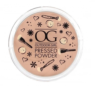 Пудра компактная - Outdoor Girl Pressed Powder Compact Fair (9g) (975888-1251553-2)