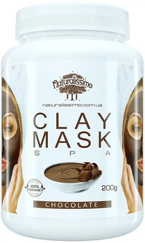 Глиняная маска для лица с шоколадом - Naturalissimo Clay Mask SPA Chocolate 200g (200g) (933298-1187525-2)