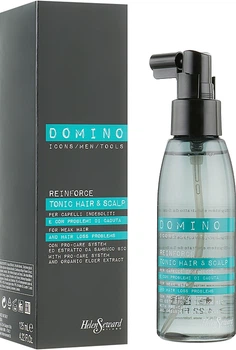 Укрепляющий тоник с органическим экстрактом бузины - Helen Seward Domino Care Reinforce Tonic Hair&Scalp 125ml (940371-1196379-2)