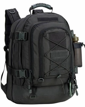 Рюкзак туристический-водонепроницаемый - черный LQ .Нейлон 1000D. 75 литров LQ08002B
