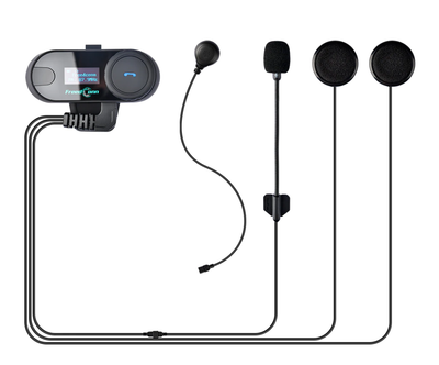 Мотогарнітура FreedCorn для шолома FreedConn 2022 TCOM-SC Bluetooth Чорний (1011-244-00)