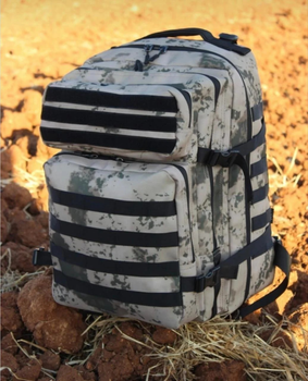 Тактический рюкзак 50 литров MyPolo Койот-Камуфляж Турция