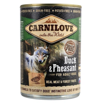 Влажный корм для собак с уткой и фазаном Carnilove Duck & Pheasant 400 г