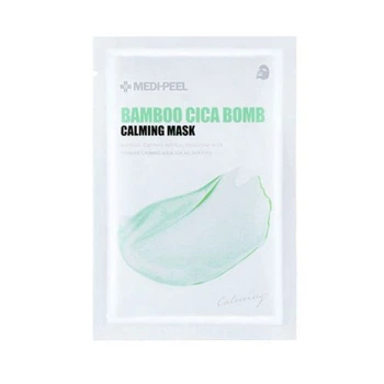 Успокаивающая маска с бамбуком и центеллой MEDI-PEEL Bamboo Cica Bomb Calming Mask шт
