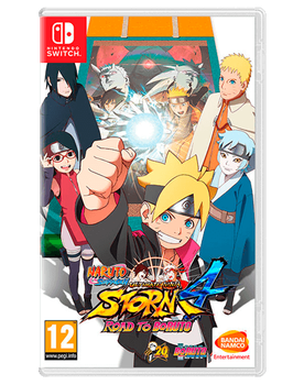 Игра Nintendo Switch Naruto Shippuden: Ultimate Ninja Storm 4 Road to Boruto Русские Субтитры Б/У