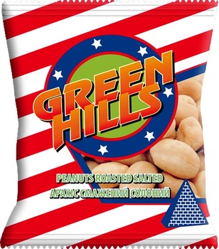 Арахіс GREEN HILLS смажений солоний 30 г